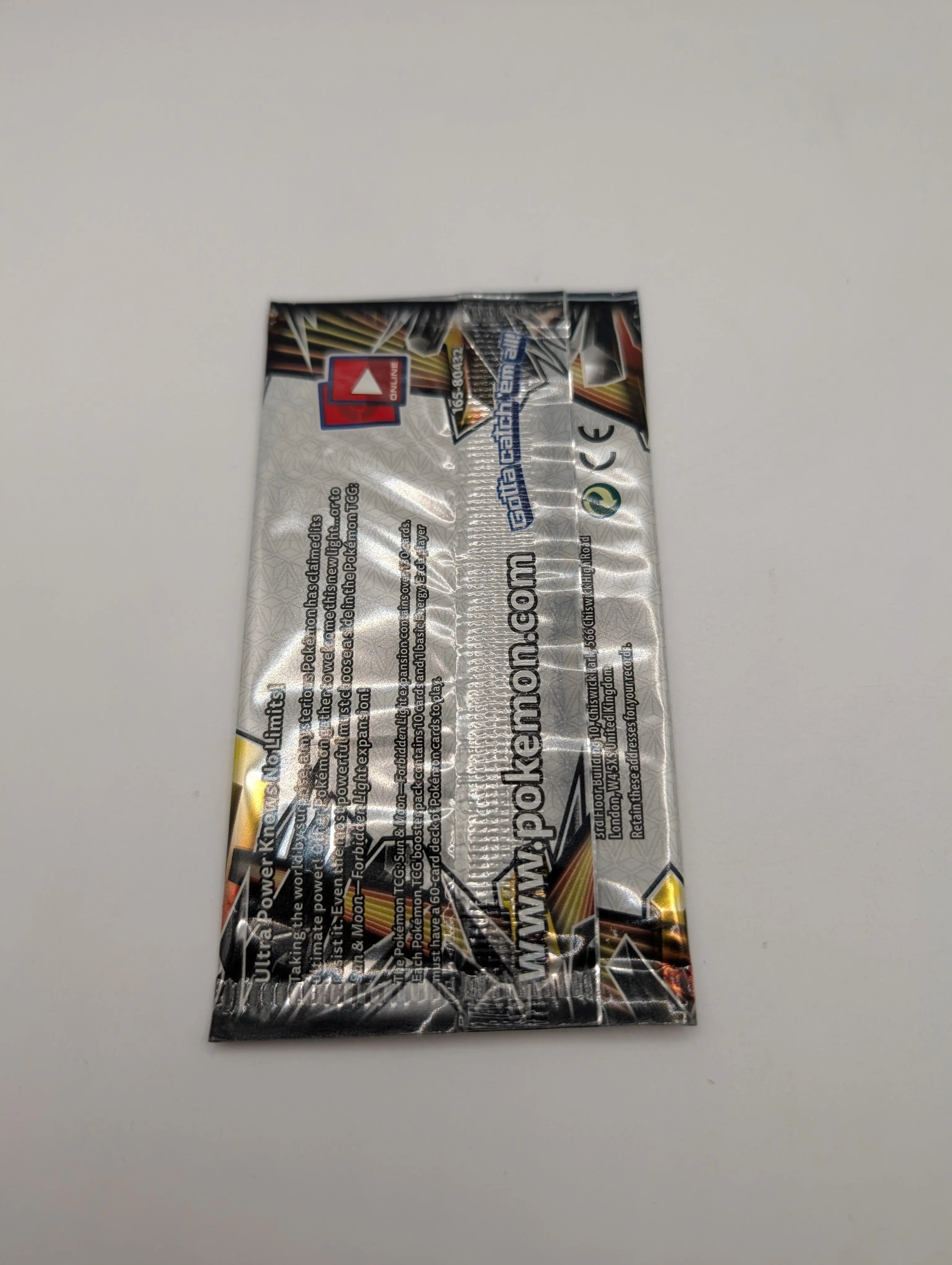 Pokemon Card - Forbidden Light - Sampling Pack - 3 Cards - Factory Sealed, photo 2